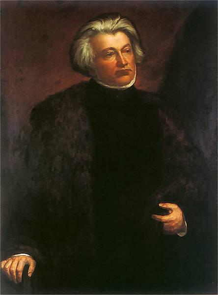 Henryk Rodakowski Adam Mickiewicz portrait oil painting image